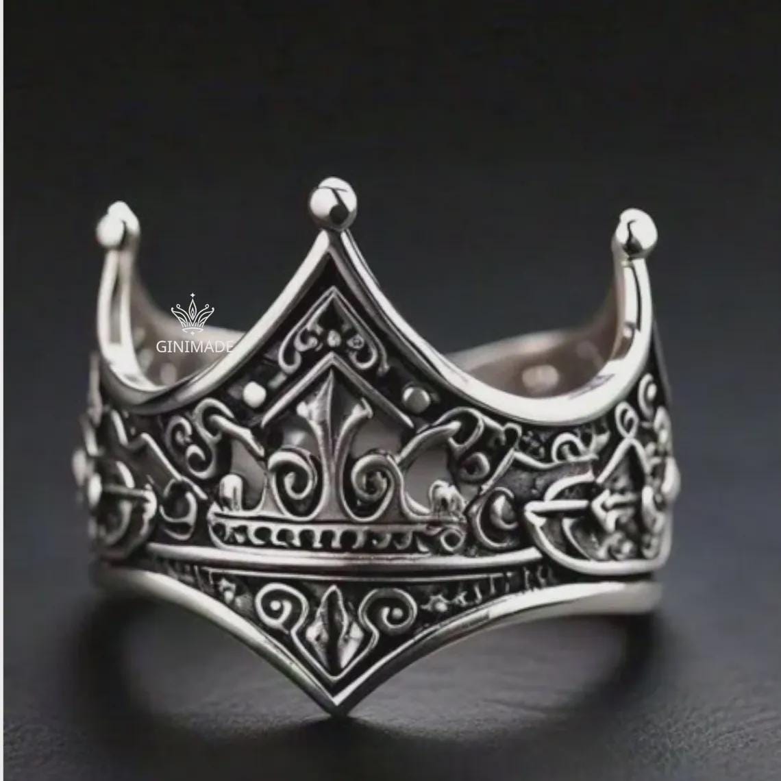 customized crown ring
