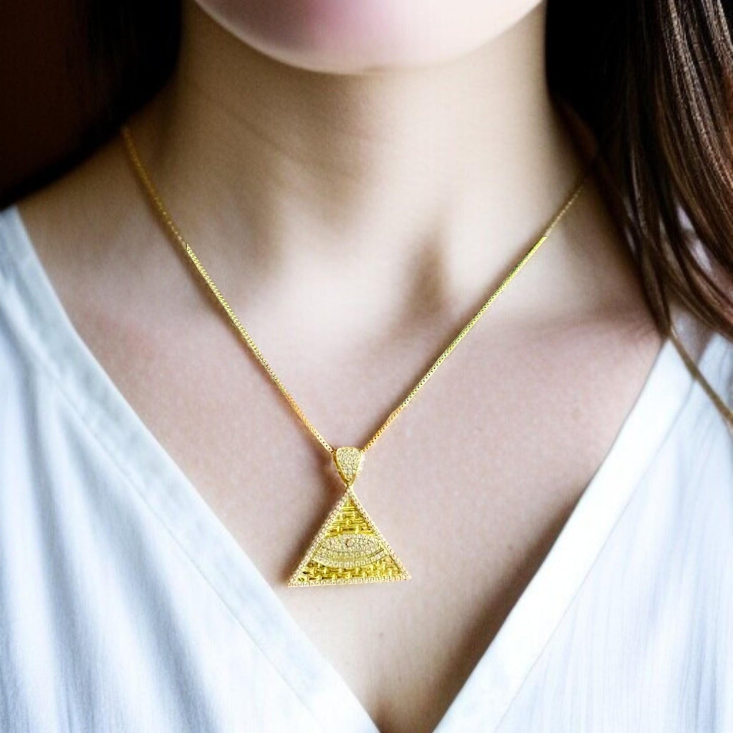 Gold Plated Pendant for Women
