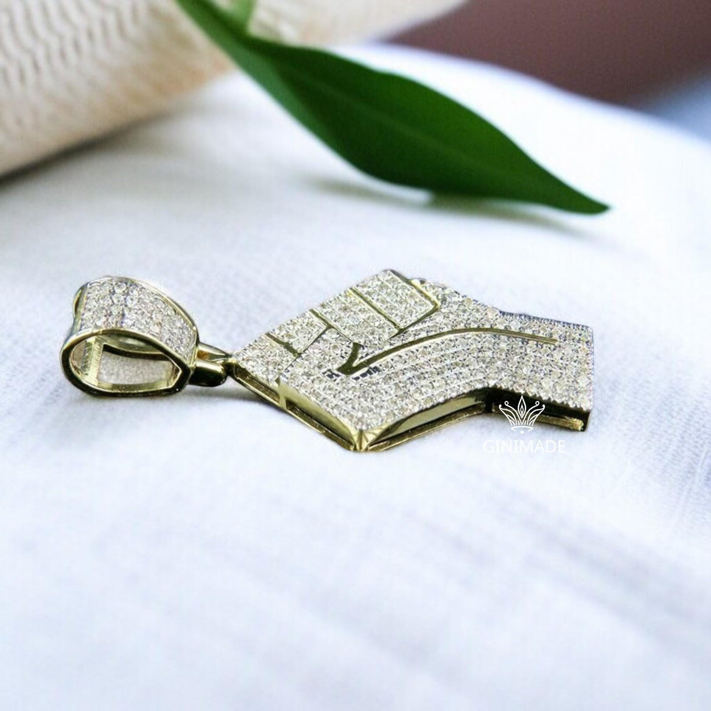 Fist Pendant – Gold Plated 925 Sterling Silver Punch Pendant  Strength & Power Jewelry  Gift for Him.