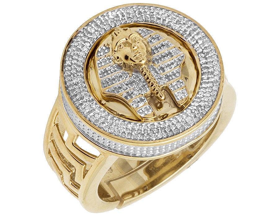 Egyptian Pharaoh Pinky Ring