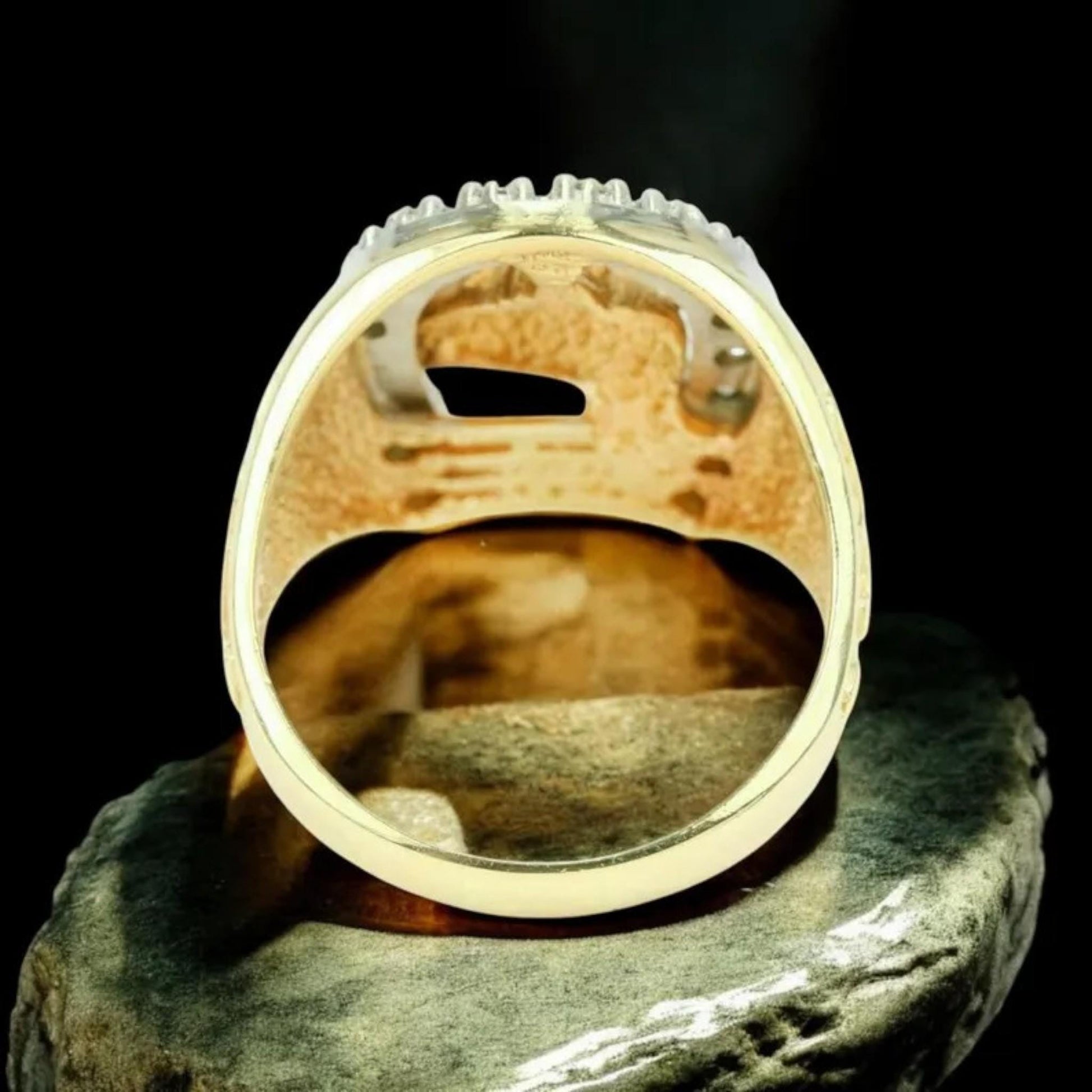 925 Sterling Silver, Gold Plated, CZ Diamond Accents,