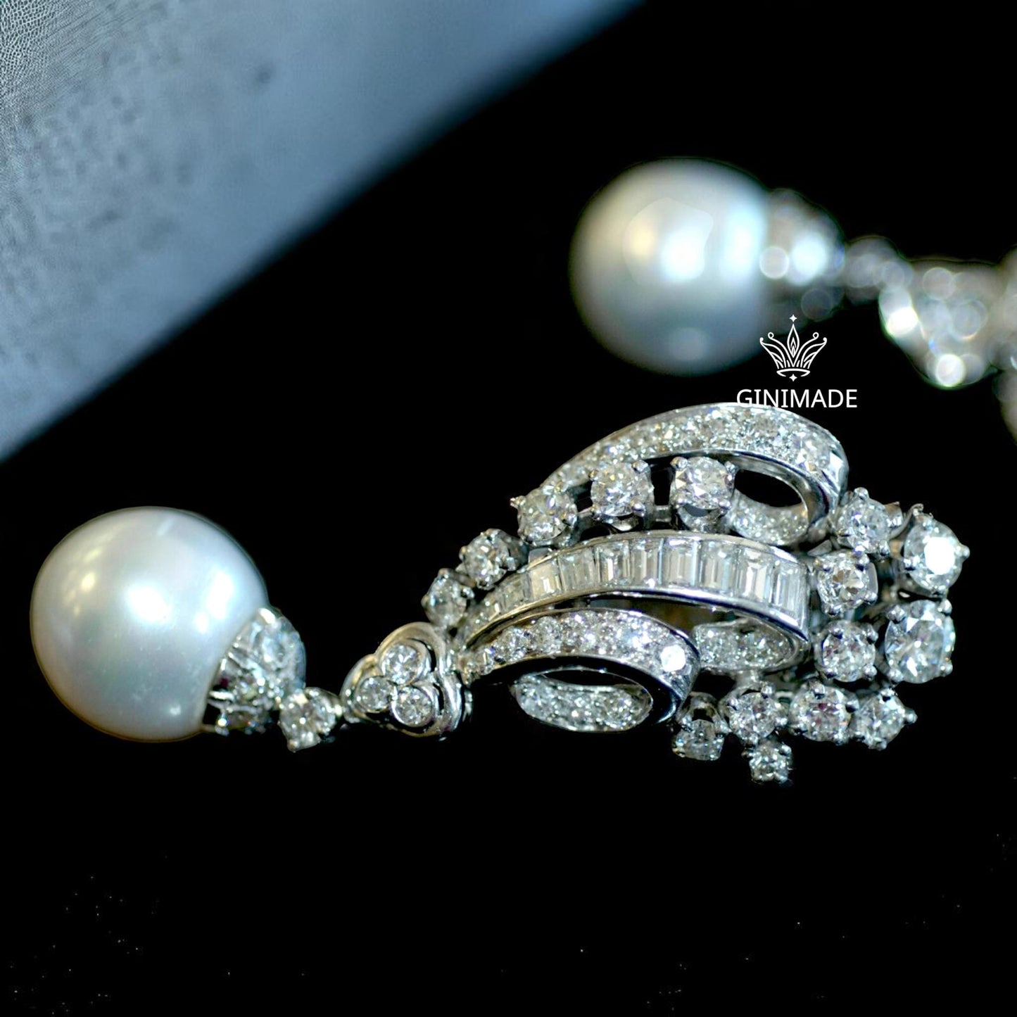 Statement Earrings • Art Deco Wedding Jewelry • Gift for Her