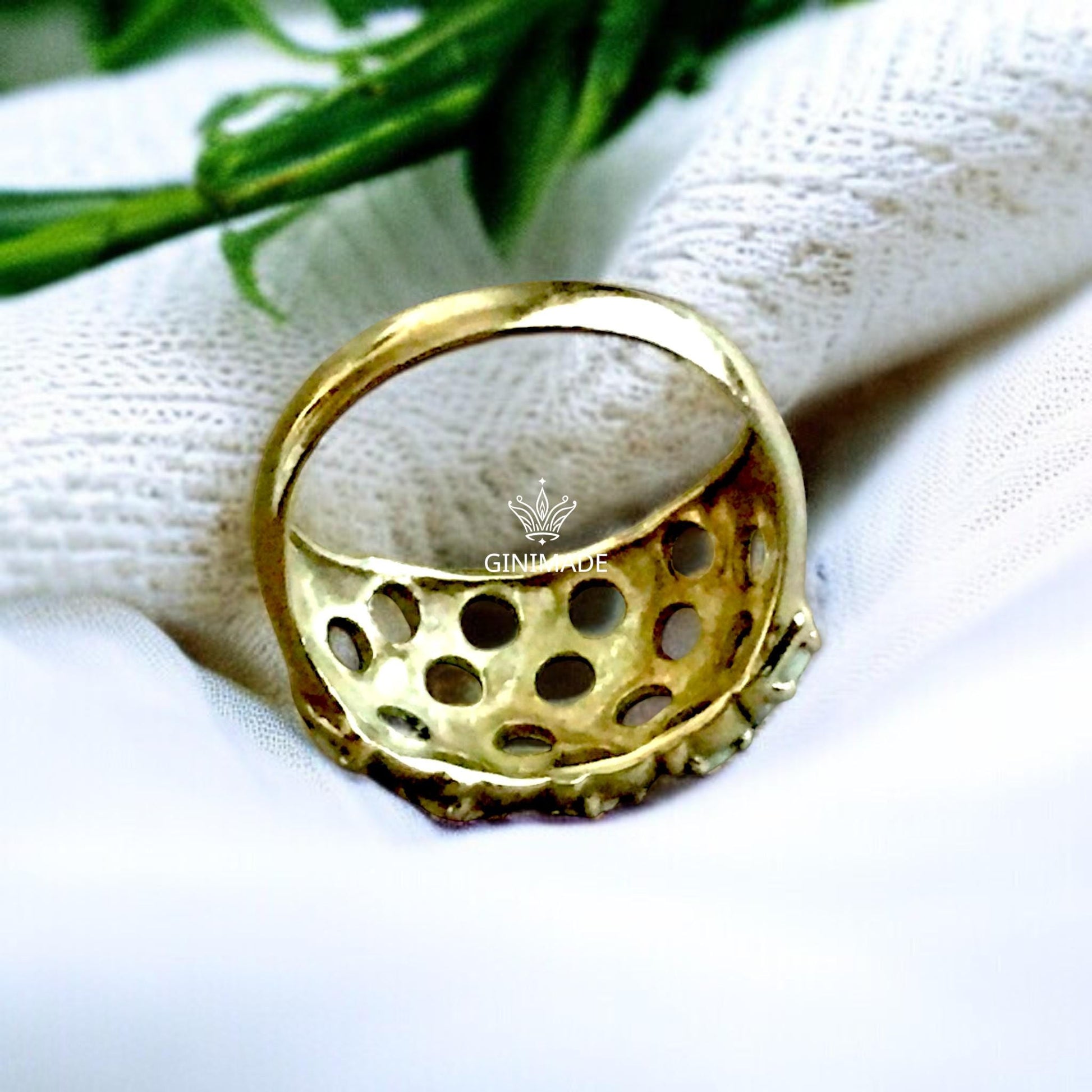 925 silver Opal Ring.