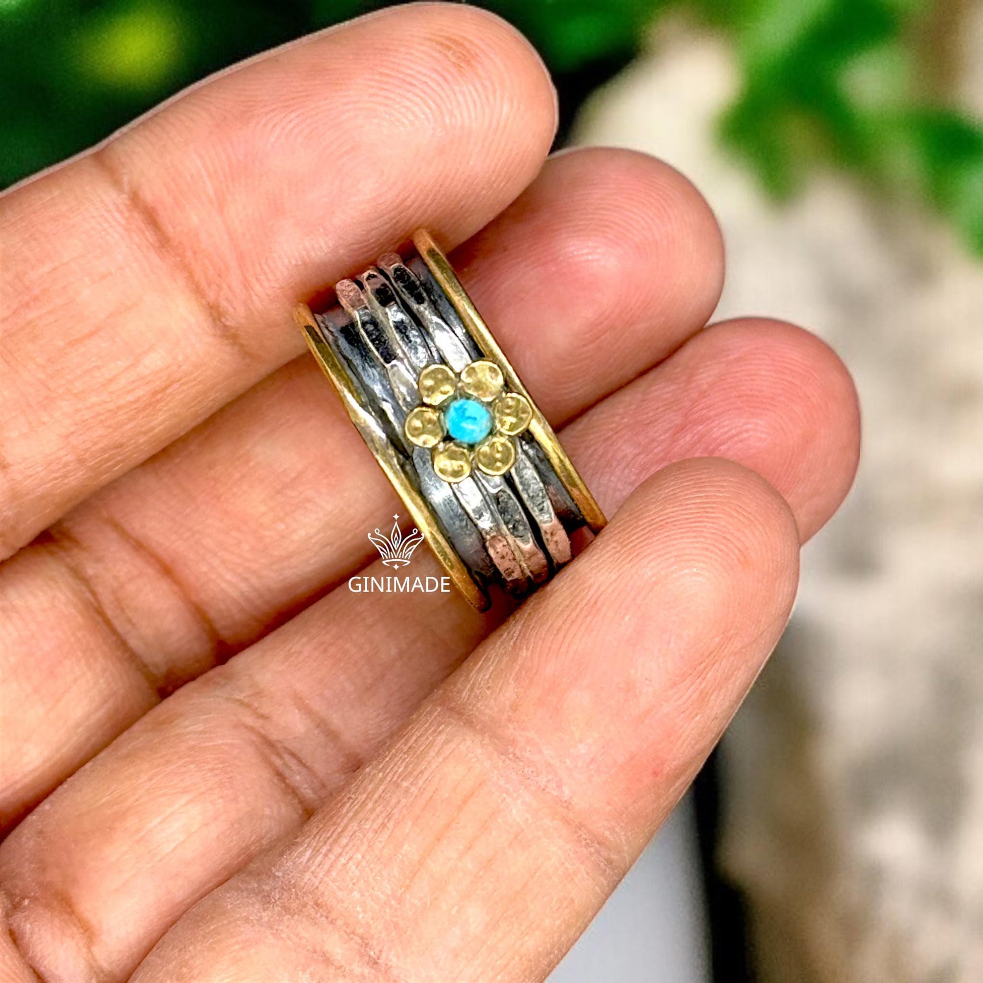 Boho Floral Statement Jewelry by GINIMADE