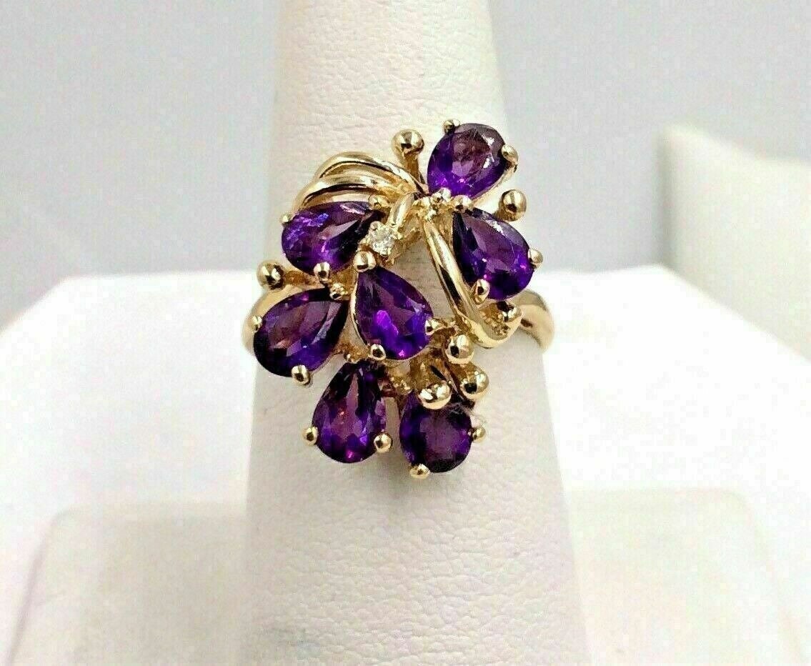 Regal Amethyst Engagement Ring - 925 Sterling Silver, Purple Gemstone Wedding Ring, Gift for Her, Unique Proposal Ring, Handcrafted withLove