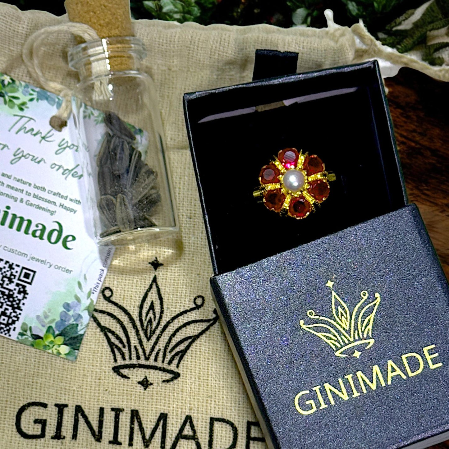 Vintage Crown Ring - 925 Sterling Silver with Stunning CZ Ruby Stone - Elegant Women's Jewelry