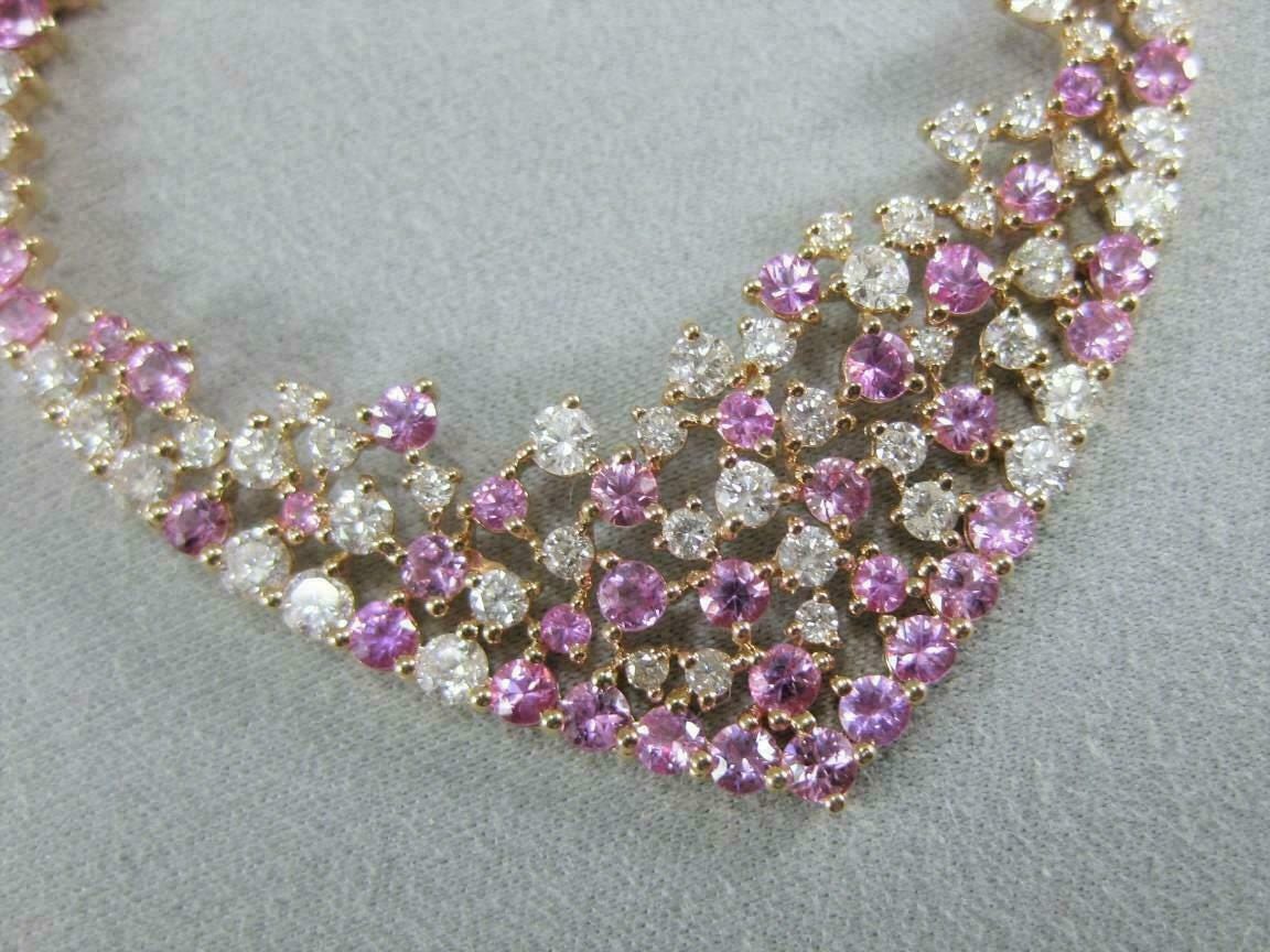 Dazzling pink and white cubic zirconia heart-shaped pendant, ideal for special occasions.