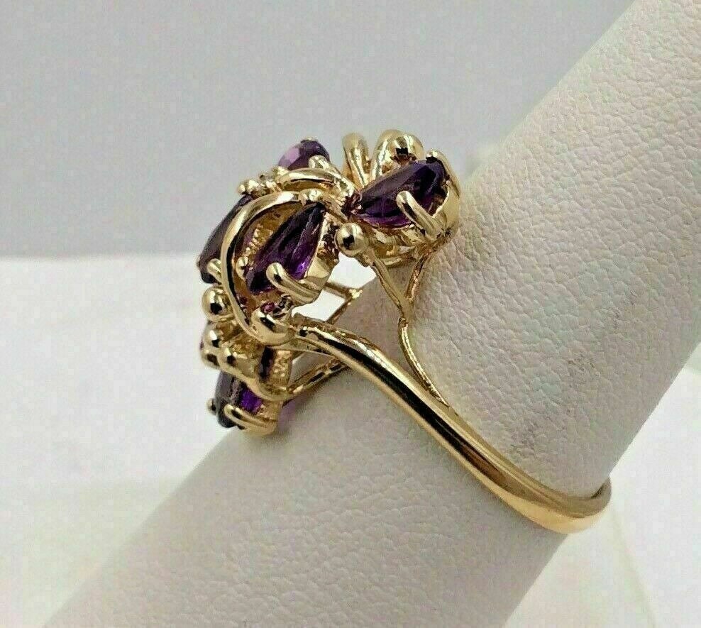 Regal Amethyst Engagement Ring - 925 Sterling Silver, Purple Gemstone Wedding Ring, Gift for Her, Unique Proposal Ring, Handcrafted withLove