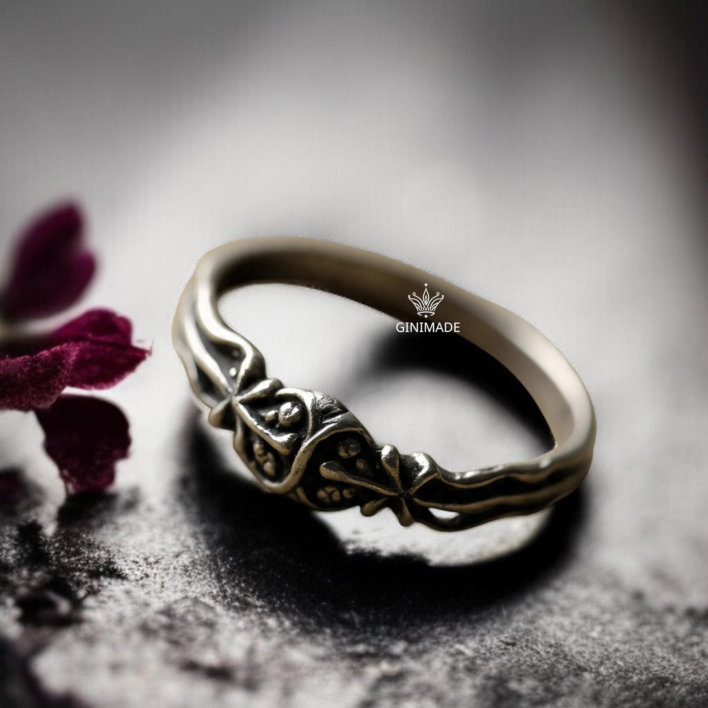 Artisan floral band for women