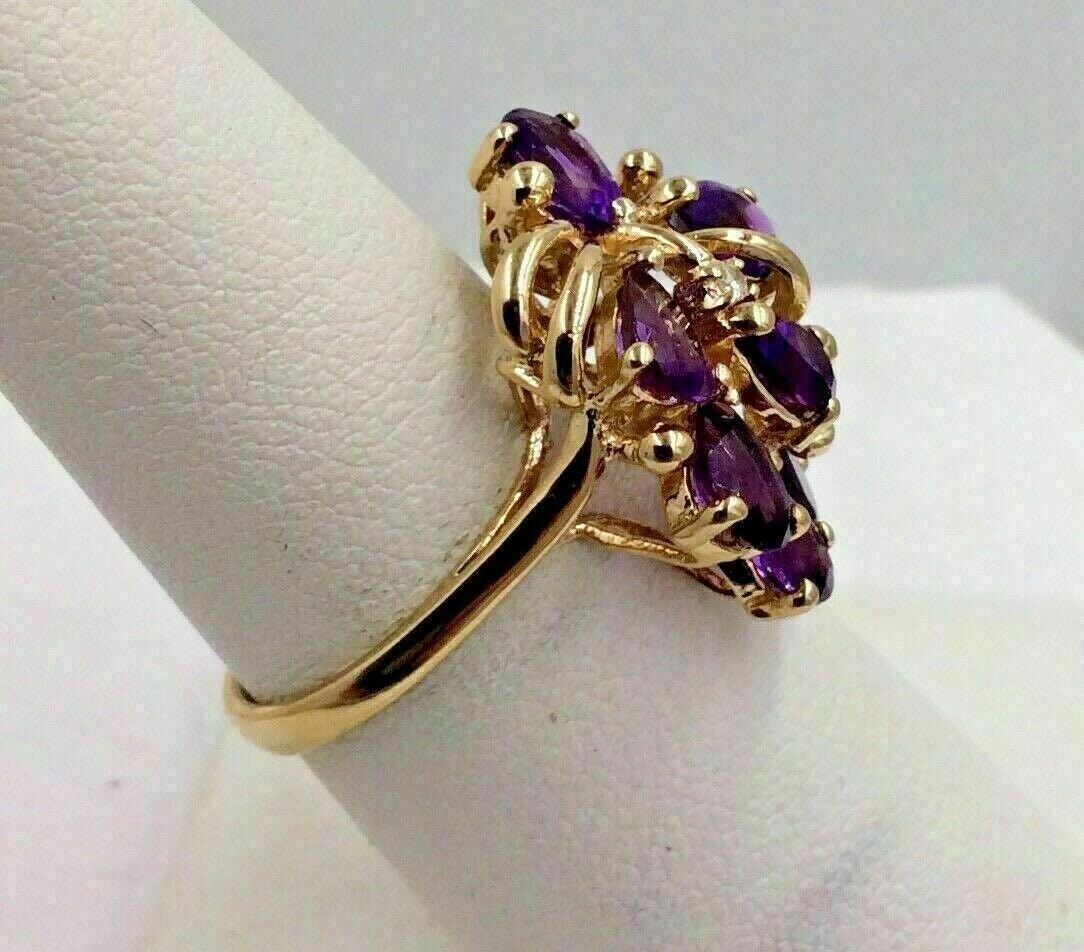 Regal Amethyst Engagement Ring - 925 Sterling Silver, Purple Gemstone Wedding Ring, Gift for Her, Unique Proposal Ring, Handcrafted withLove
